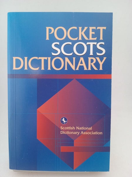 Pocket Scots Dictionary by Scottish Language Scottish Language Dictionaries64309027831299110