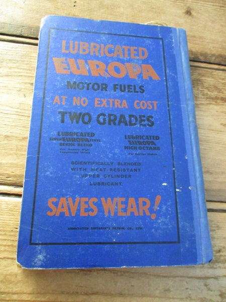 RARE BOOK !!!! NZ MOTORISTS ROAD GUIDE South Island 1939 Edition Carousel 2
