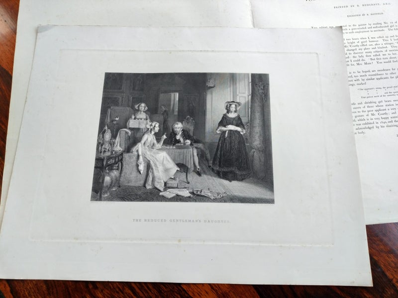 Antique Victorian Engraving Carousel 1