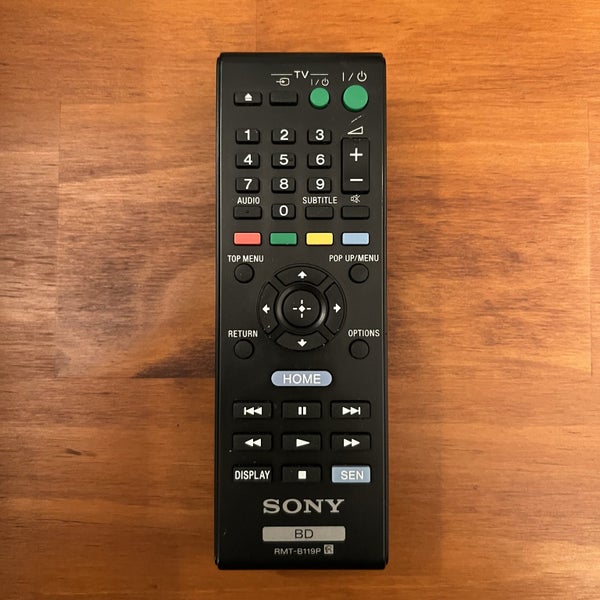 Sony remote control Carousel 1