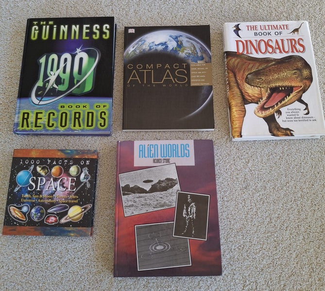 Educational Books - bulk Lot great for kids learning the old way not screens Carousel 1