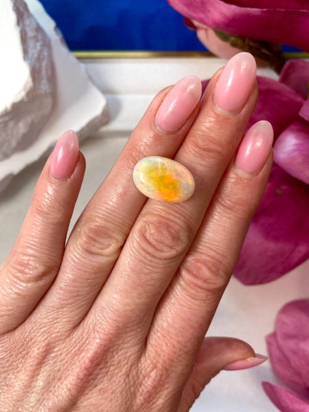 $1 RES ~ $2399 Buy Now * 8.02ct Welo Opal with Broadflash Pattern Carousel 7