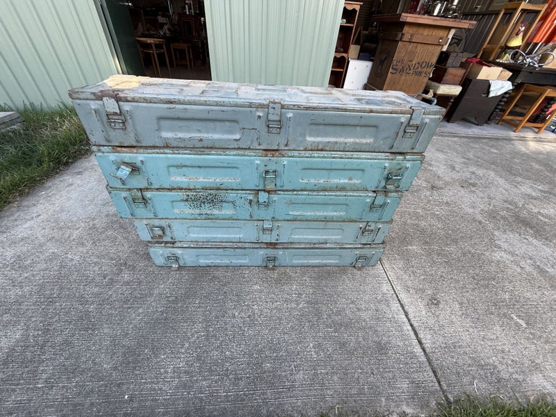 Vintage WW2? Stamped 1942 Shell Case x 5 Carousel 1