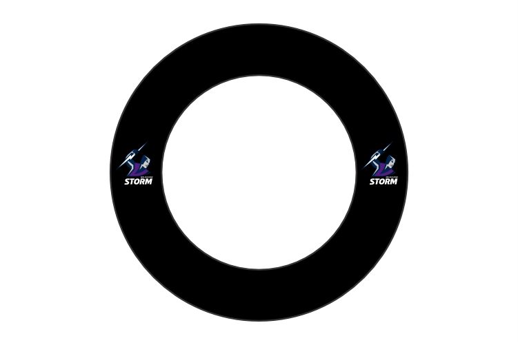 Melbourne Storm NRL Rugby League Football Dart Board Surround Carousel 1