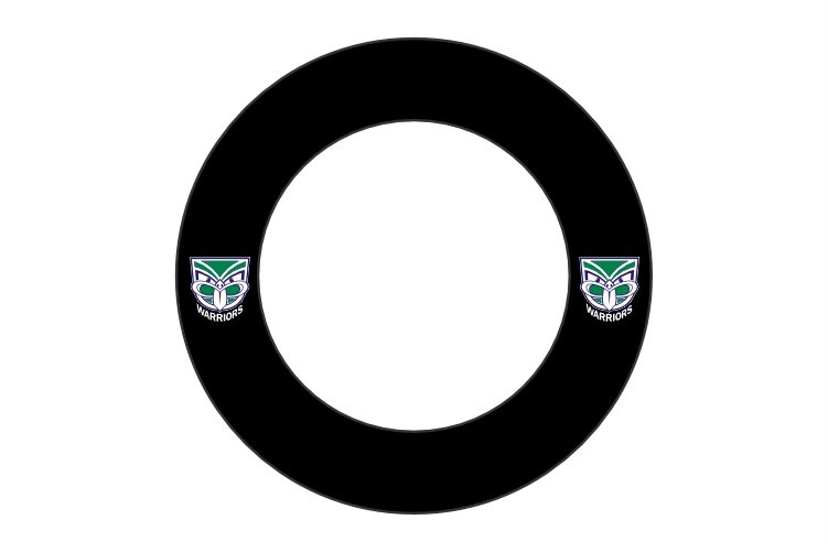 Micro Band 3 Dartboard + New Zealand NZ Warriors NRL Surround + Darts Set Carousel 5