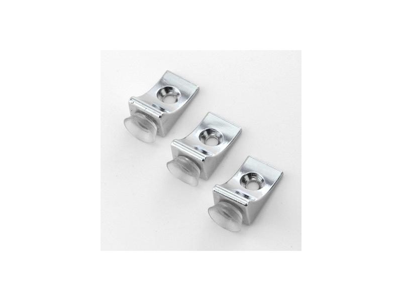 10pcs Right Angle Glass Shelf Suction Cup Fixing Support Clip Bracket Clamp Carousel 1