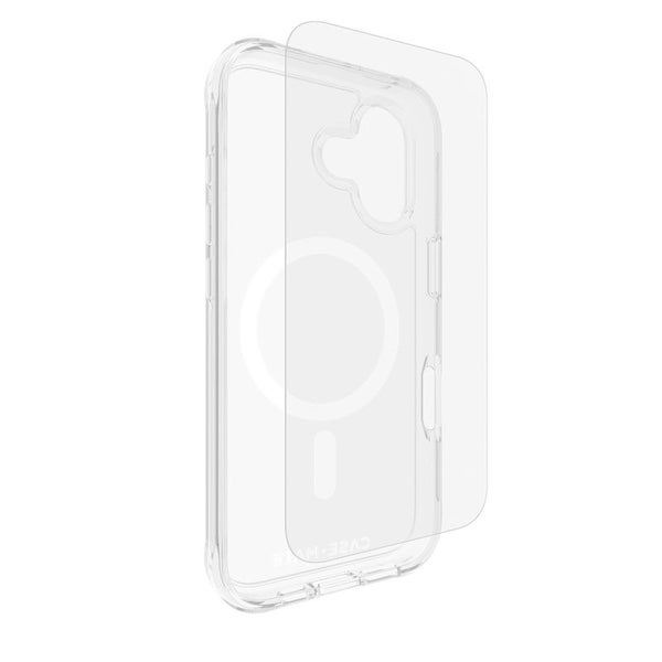 Case-Mate MagSafe Case & Screen Protection for Apple iPhone 17- Clear Carousel 1