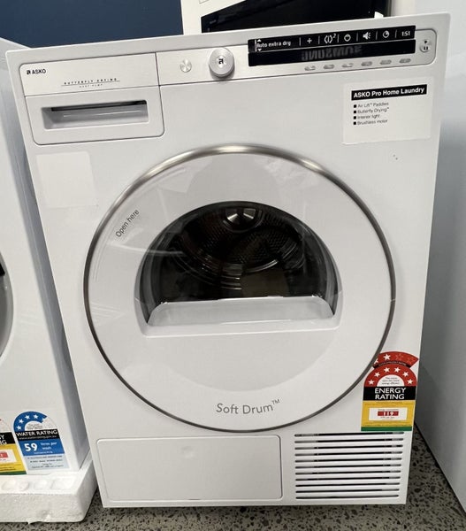Asko 8kg Heat Pump Dryer T408HDW Carousel 4