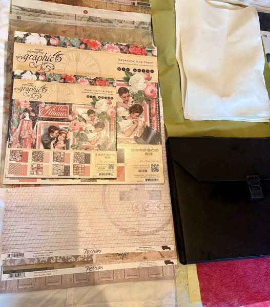 MEGA CLEANOUT! G45, CHIPBOARD, STAMPS, FILE-HOLDER + MORE Carousel 2
