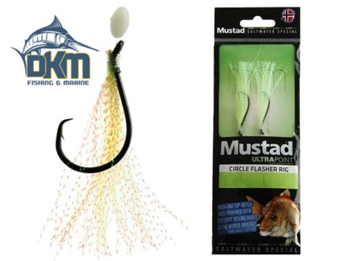 Mustad UltraPoint Circle Flasher Rig 5/0 Carousel 1