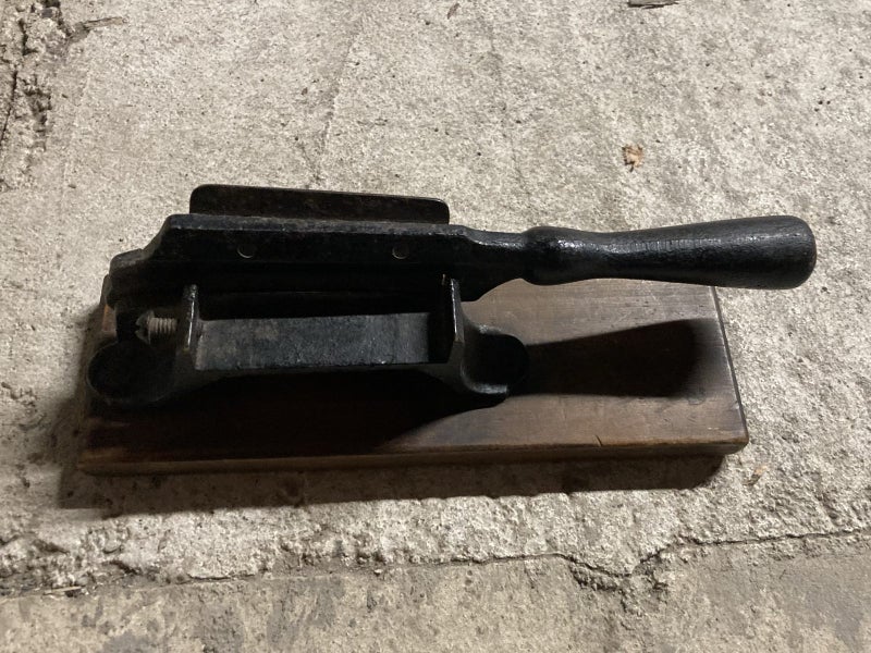 Antique Tobacco cutter Carousel 1