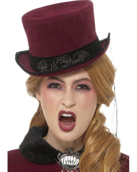 Deluxe Victorian Vampiress Hat Carousel 1
