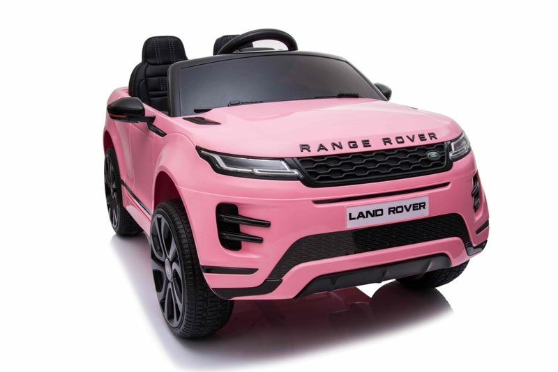 Range Rover Evoque 12V Kids Ride On Car Pink Carousel 1