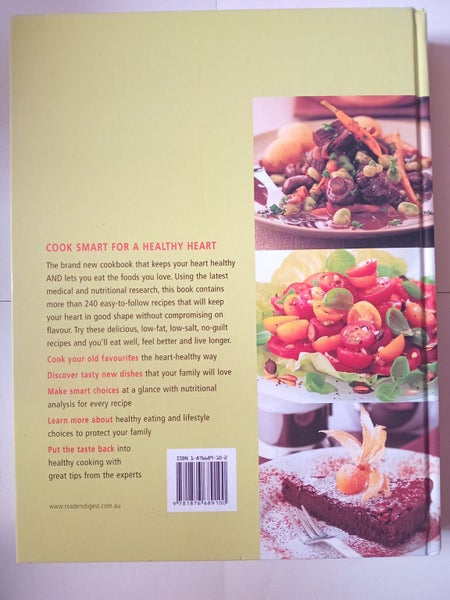 Readers digest cook Smart for a healthy heart64525932063106112