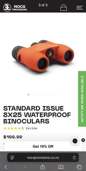 Nocs Provisions Waterproof Binoculars Carousel 3