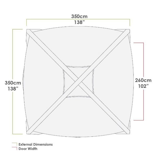Zempire Probase 3 Inflatable Air Shelter Carousel 9