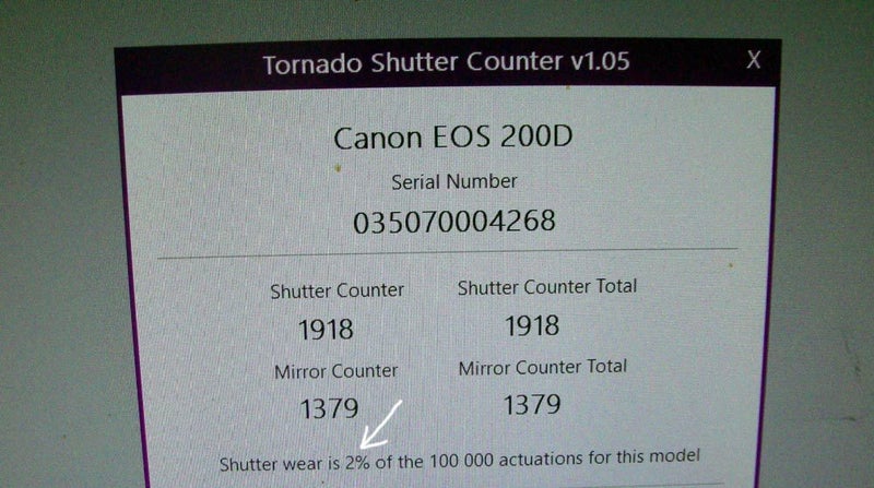 Canon EOS 200D + 18-55mm IS STM Lens *Very Low Shutter Count*63877292139777111