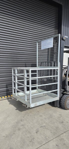 Forklift Safety Cage Carousel 1
