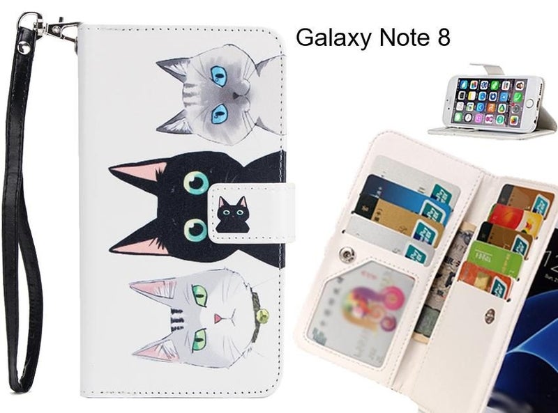 Galaxy Note 8 case Multifunction wallet leather case Carousel 1