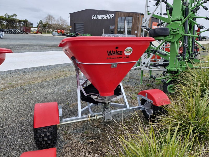 NEW Walco 3.50 Wide Axle ATV Fert Spreader - RRP $5285 + GST Carousel 1