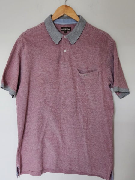 Rodd & Gunn Polo Shirt – Size L – Maroon/Grey – Very Good Condition Carousel 1