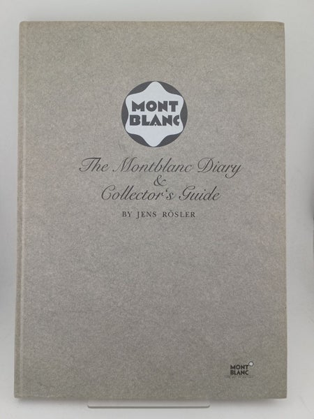 The Montblanc Diary and Collector's Guide by Jens Rosler64395818359299110