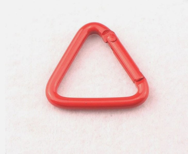 Triangle Outdoor Snap Clip Bottle Hook Carabiner Outdoor Triangular pull ring Carousel 1