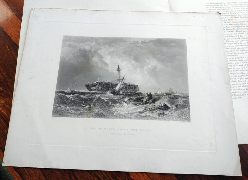 Special Antique Victorian Engraving Carousel 1