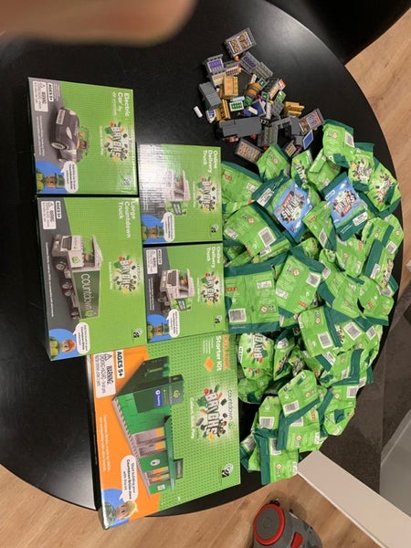 First edition Countdown bricks (Compatible with Lego bricks) Carousel 1