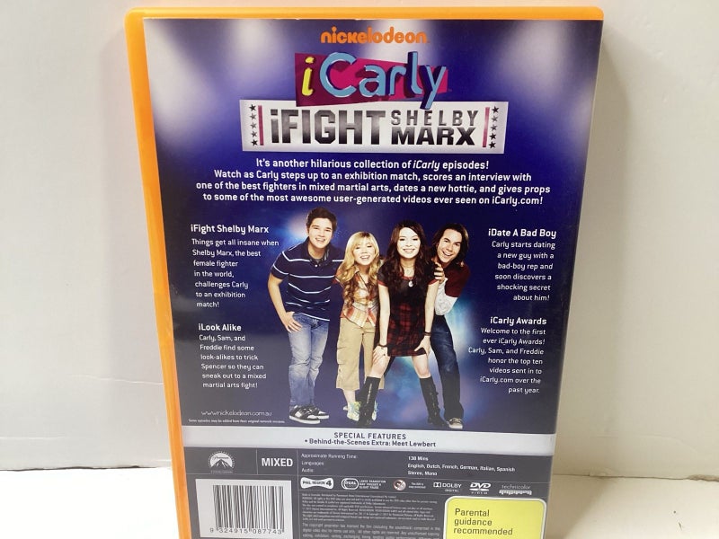 Nickelodeon icarly ifight Shelby Marx (Region 4) DVD Carousel 3