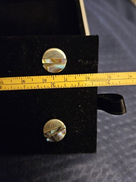 Evolve Silver & Paua Shell Earrings Carousel 1