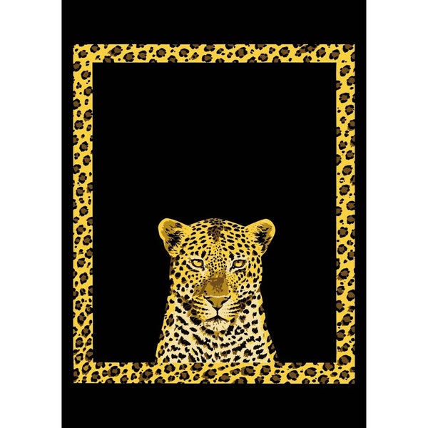 Leopard Painted 2 Ply Mink Blanket Queen/King By Marlborough Textiles Carousel 1