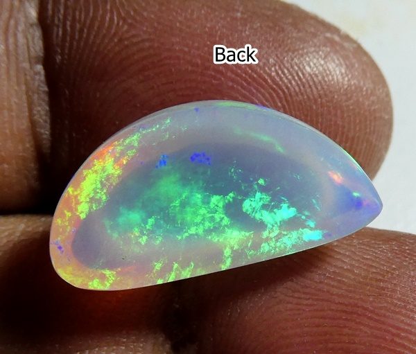 $1RE 7.69CT Buy Now $1750 UNTREATED RAINBOW HALFMOON 100% NATURAL CRYSTAL OPAL Carousel 4