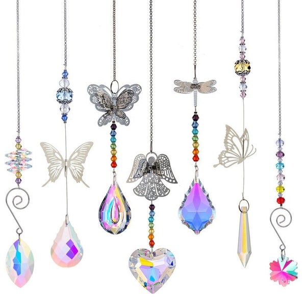 Window Hanging Crystal Sun Catcher Chakra Hanging Ornament Carousel 1