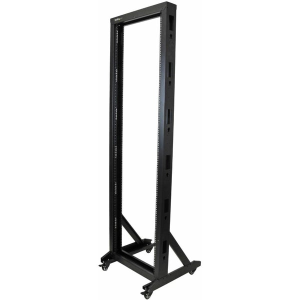 StarTech.com 2-Post 42U Mobile Open Frame Server Rack, Two Post 19in Network Rac Carousel 1