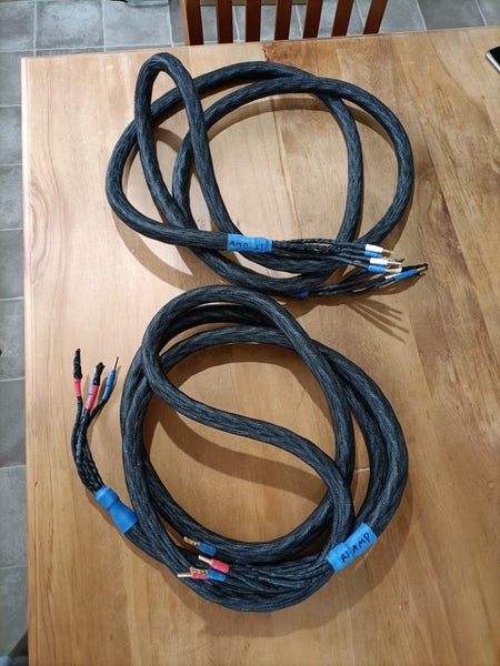 Bi-Wire cables, 3.5m pair Carousel 2