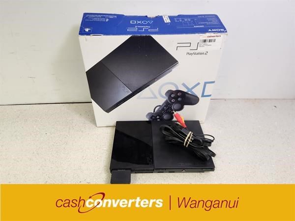 Sony Console (No Controller) PS2 SLIM SCPH90002 B1773710-6 Carousel 1