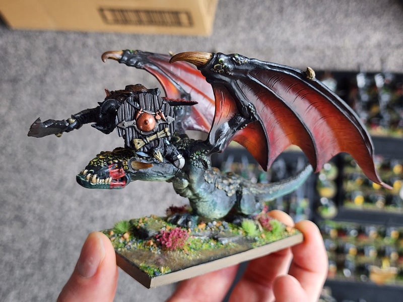 Warhammer ToW- orcs & Goblin tribes. Large army Carousel 13