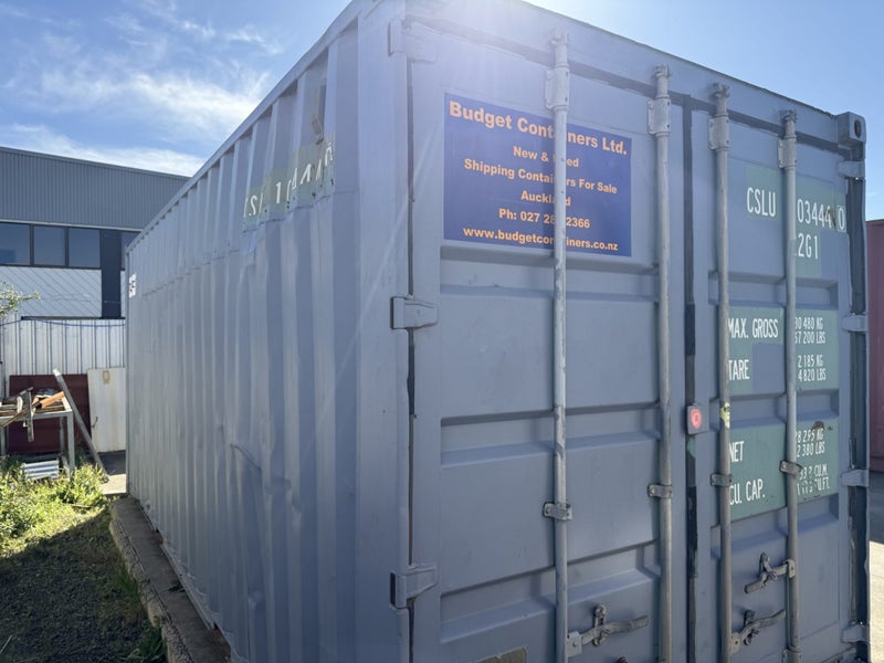20'Ft Standard Damaged Used Container - Plunket Ave, Manukau, Auckland64239264984961114