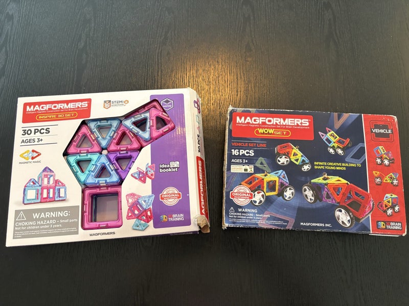Magformers sets x 2 Carousel 1