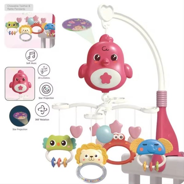 Crib Rattle 2404-25-120 Carousel 2