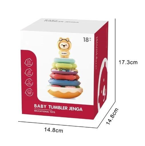 Kids Ring Toss Game Jenga 2404-25-114 Carousel 2