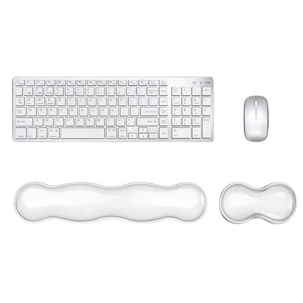 Hod Health & Home Mouse Pad With Wrist Rest And Anti Slip Keyboard For Office Ga Carousel 9