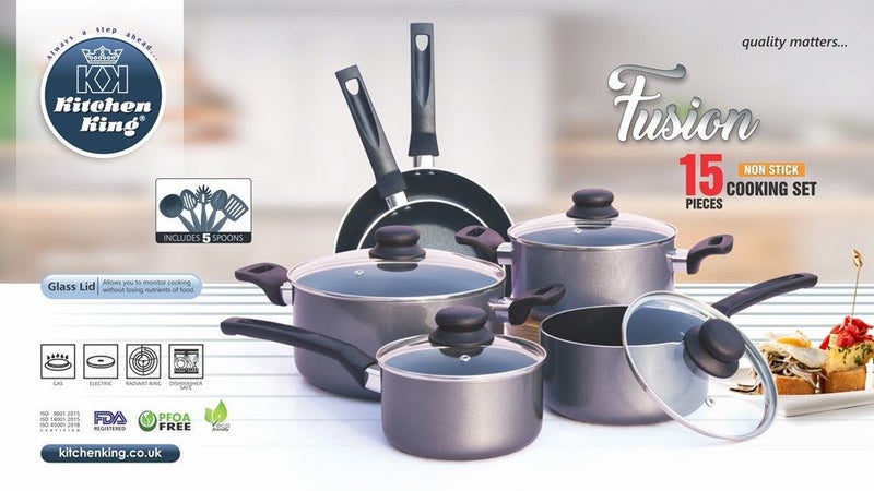 Fusion Cookware Set 15pc KK7510509 Carousel 1