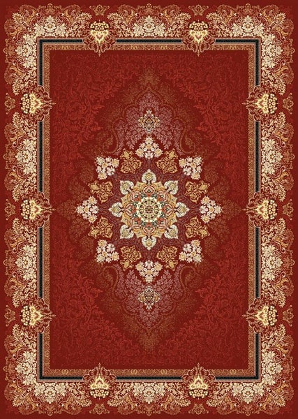Persian Carpet 700 Reeds 2.5m x 3.5m Red 77941 Carousel 1
