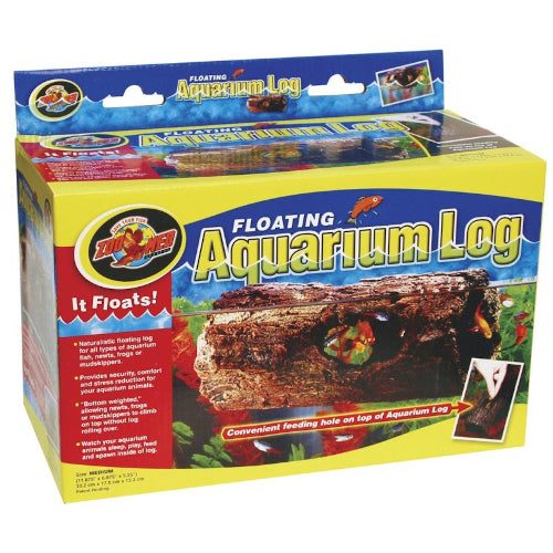 Zoo Med Floating Aquarium Log Medium - Natural Floating Aquarium Decor Carousel 1
