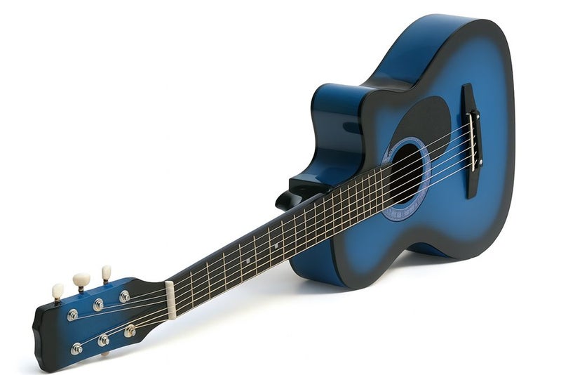 Guitar 38" Navy Blue Carousel 1