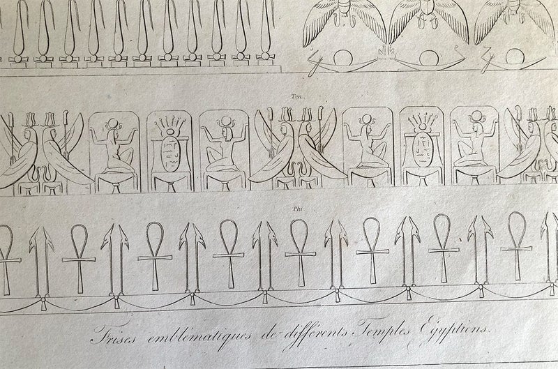 Original plate from Denon’s Egyptian Journey, 1802, scarce, lot1 Carousel 2