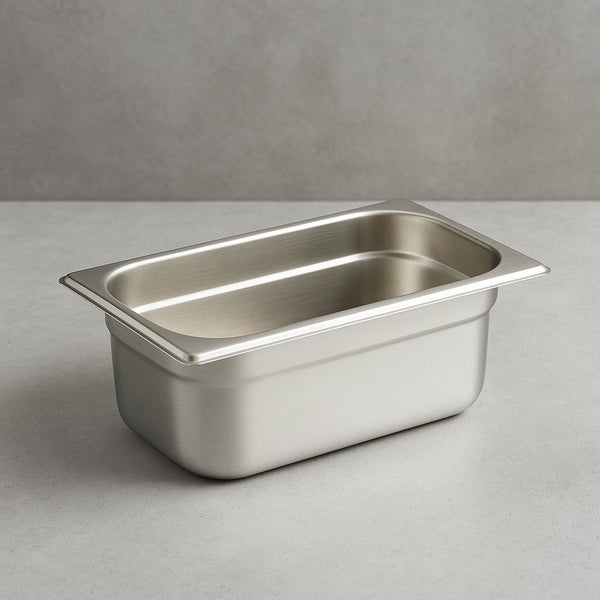 Stainless Steel 1/4 Gastronorm Pan 100mm Carousel 1