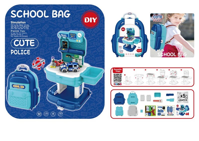 2 in 1 Police Bag JM2106019 Carousel 1